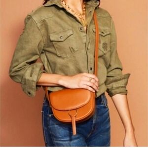 JJ Winters Rachel Zoe Ivy Leather Crossbody Purse